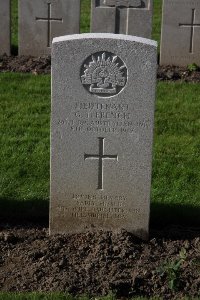 Lijssenthoek Military Cemetery - French, George Timothy