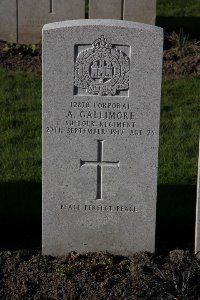 Lijssenthoek Military Cemetery - Gallimore, A