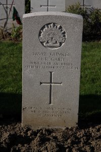 Lijssenthoek Military Cemetery - Gard, Owen Richard