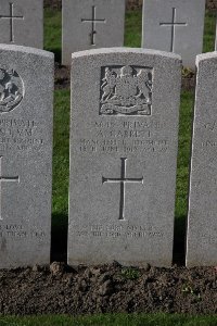 Lijssenthoek Military Cemetery - Garrett, Alexander