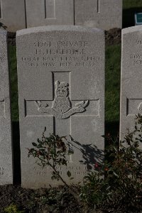 Lijssenthoek Military Cemetery - George, Harold Hirst