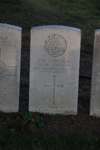 Lijssenthoek Military Cemetery - Gleeson, Michael William
