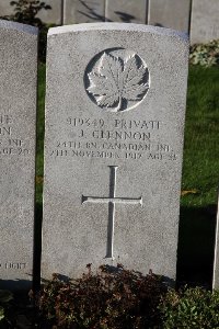 Lijssenthoek Military Cemetery - Glennon, J