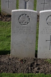 Lijssenthoek Military Cemetery - Goodacre, Albert