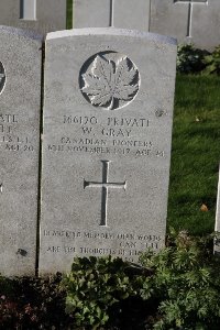 Lijssenthoek Military Cemetery - Gray, W