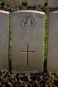 Lijssenthoek Military Cemetery - Green, S