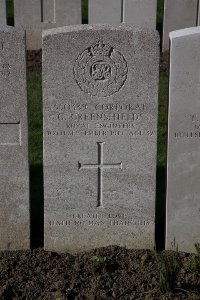 Lijssenthoek Military Cemetery - Greenshields, G