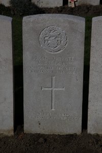 Lijssenthoek Military Cemetery - Gregory, S