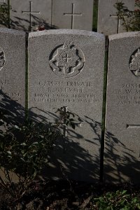 Lijssenthoek Military Cemetery - Grevitt, Richard