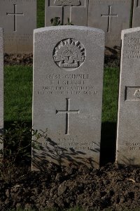 Lijssenthoek Military Cemetery - Gribble, Ernest John