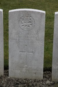 Lijssenthoek Military Cemetery - Hague, William
