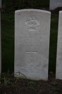 Lijssenthoek Military Cemetery - Hall, Arthur Ernest