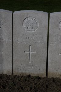 Lijssenthoek Military Cemetery - Hallman, John William Harvey