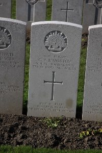 Lijssenthoek Military Cemetery - Hamilton, Claude Thomas
