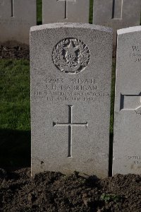 Lijssenthoek Military Cemetery - Harrigan, J H