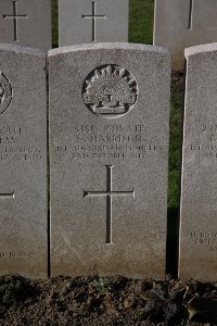 Lijssenthoek Military Cemetery - Harrison, Ernest