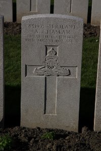 Lijssenthoek Military Cemetery - Haslam, Archibald John