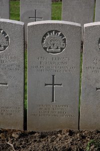 Lijssenthoek Military Cemetery - Hawkins, Edwin