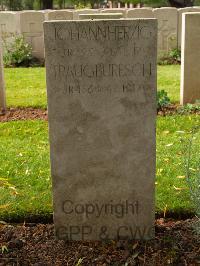 Lijssenthoek Military Cemetery - Herzig, Johannes