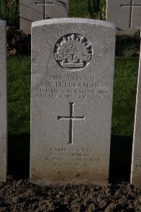 Lijssenthoek Military Cemetery - Hickman, William Henry