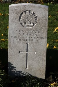 Lijssenthoek Military Cemetery - Hilburn, Arthur