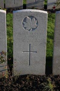 Lijssenthoek Military Cemetery - Hindle, C S