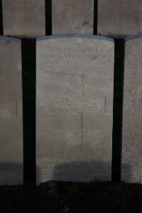 Lijssenthoek Military Cemetery - Hodgson, Frank Wills