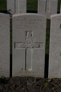 Lijssenthoek Military Cemetery - Holden, Harry