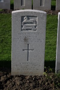 Lijssenthoek Military Cemetery - Houston, F