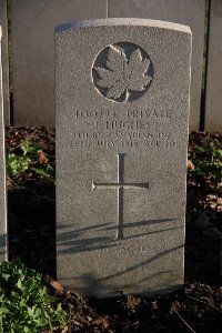 Lijssenthoek Military Cemetery - Hughes, J