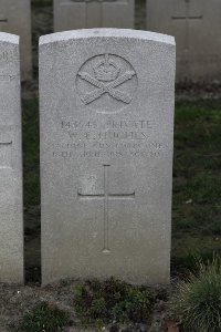 Lijssenthoek Military Cemetery - Hughes, William Edward