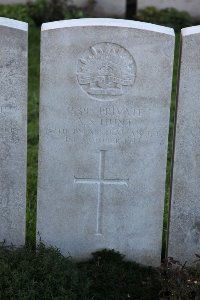 Lijssenthoek Military Cemetery - Hunt, Arthur Samuel