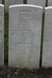Lijssenthoek Military Cemetery - Hunter, Harold Edwin