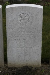 Lijssenthoek Military Cemetery - Hutson, Michael John