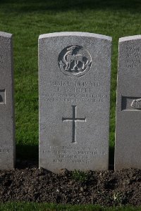 Lijssenthoek Military Cemetery - Hutt, Frederick William