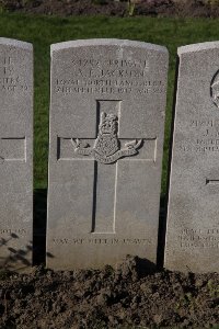 Lijssenthoek Military Cemetery - Jackson, Alfred Edward