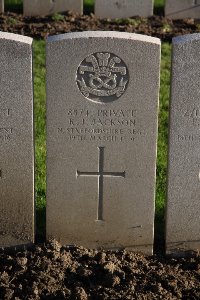 Lijssenthoek Military Cemetery - Jackson, R J