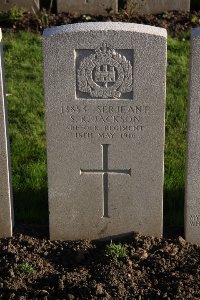 Lijssenthoek Military Cemetery - Jackson, S R