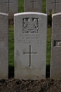 Lijssenthoek Military Cemetery - Jackson, Seymour
