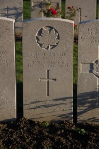 Lijssenthoek Military Cemetery - Jackson, William