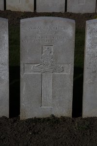 Lijssenthoek Military Cemetery - Jarvis, James