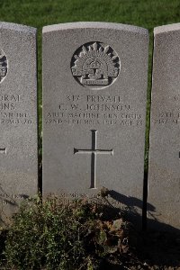 Lijssenthoek Military Cemetery - Johnson, Clarence William