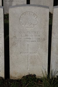 Lijssenthoek Military Cemetery - Johnson, Harry Leonard