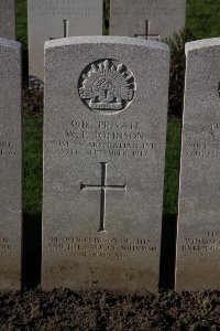Lijssenthoek Military Cemetery - Johnson, William Frederick