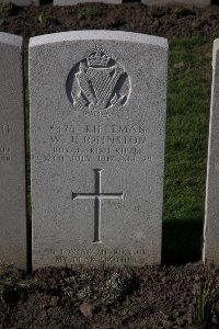 Lijssenthoek Military Cemetery - Johnston, W J