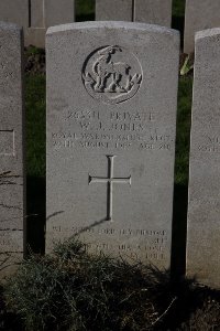 Lijssenthoek Military Cemetery - Jones, W J