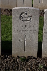 Lijssenthoek Military Cemetery - Jones, W