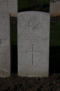 Lijssenthoek Military Cemetery - Justice, G H