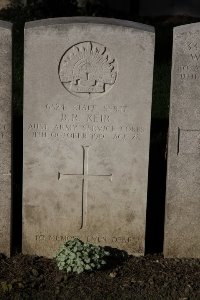 Lijssenthoek Military Cemetery - Keir, Robert Ritchie