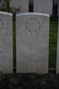 Lijssenthoek Military Cemetery - Kerr, J